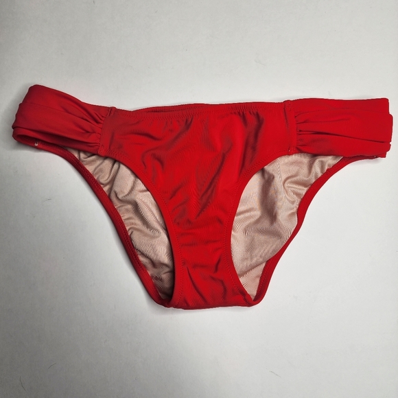 NEW Victoria's Secret Bikini Bottom Hipster Red Small - Picture 2 of 6